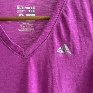 Adidas Women’s Small Ultimate Tee, Purple *never worn*